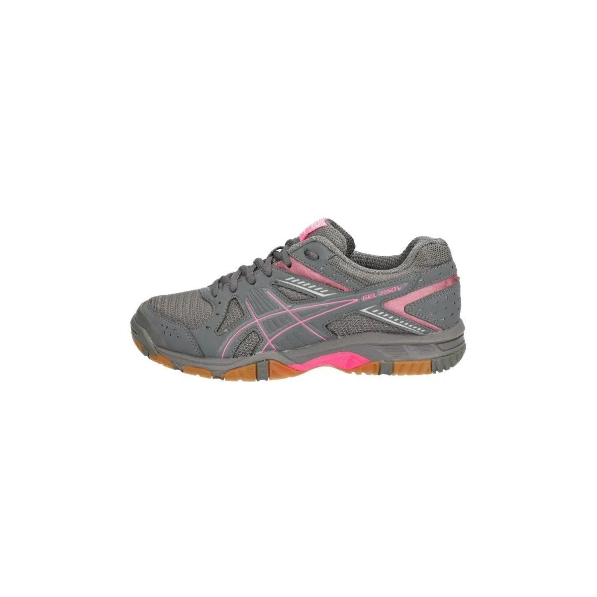 Asics Gel1150V Volleyball Low-Top Sneakers Fabric Grey Colour For Women