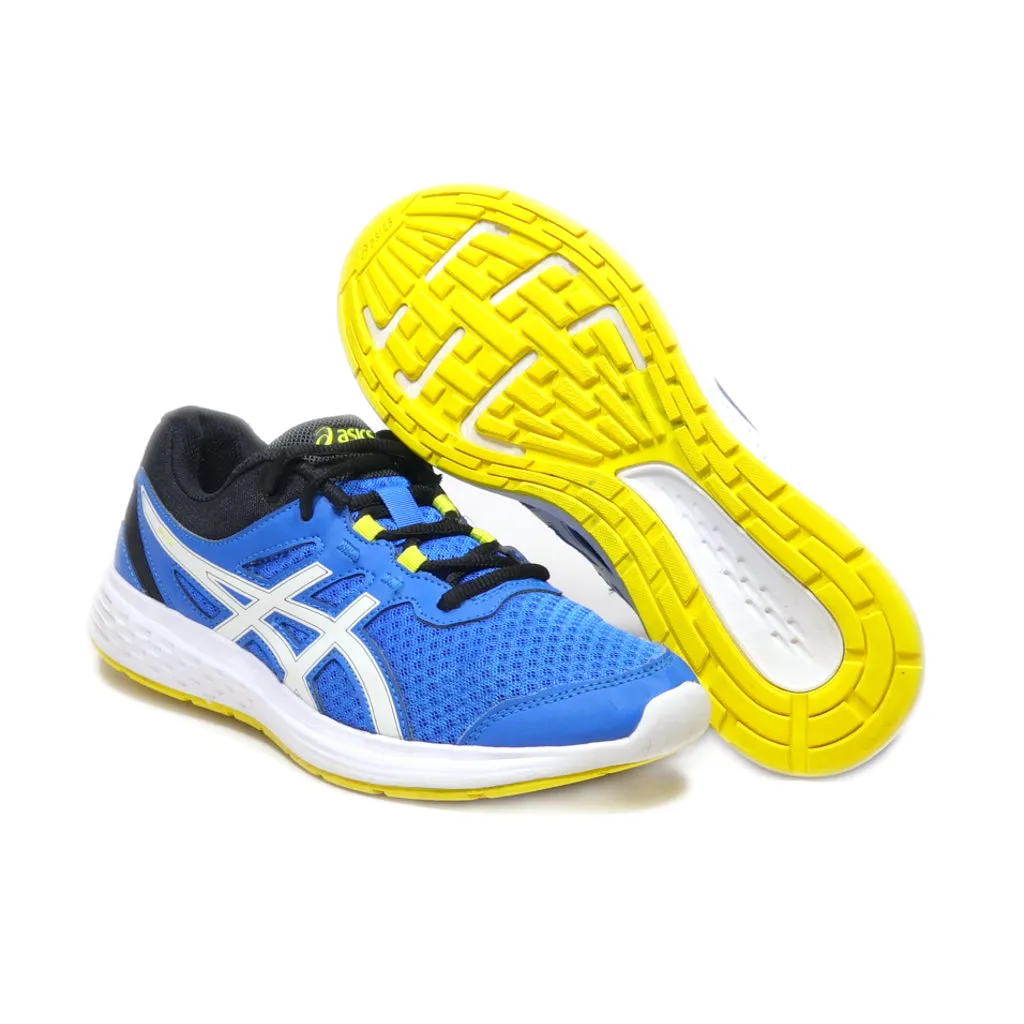 Asics Ikaia Sport Shoes Leather Blue Colour For Women