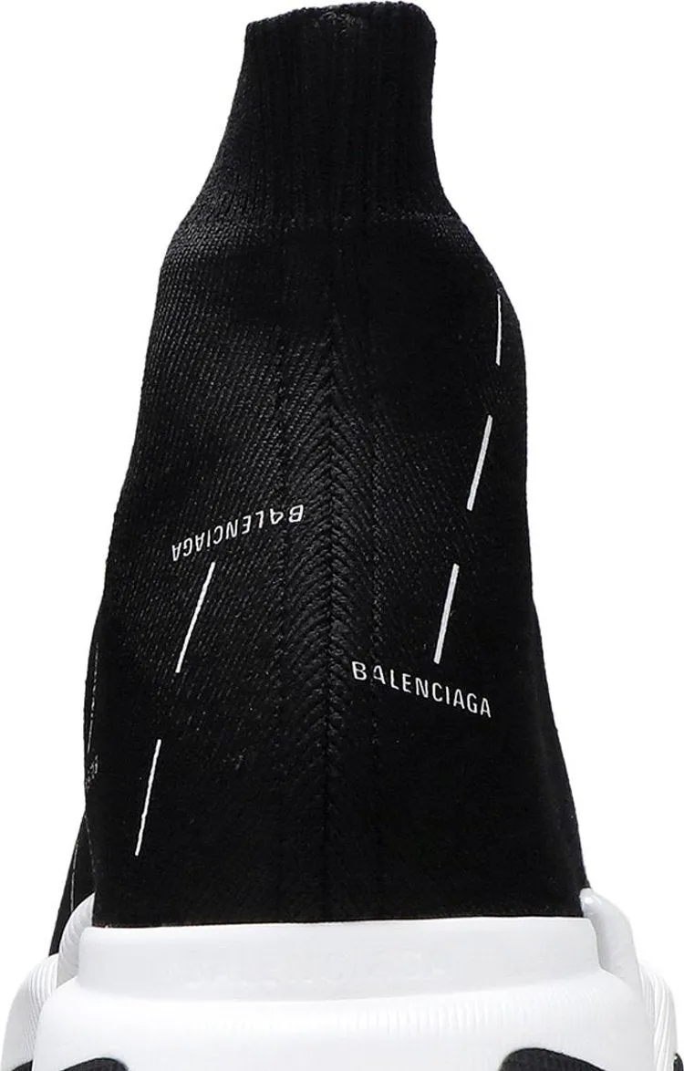 Balenciaga Speed 2.0 Sneaker Black Logo License Printed