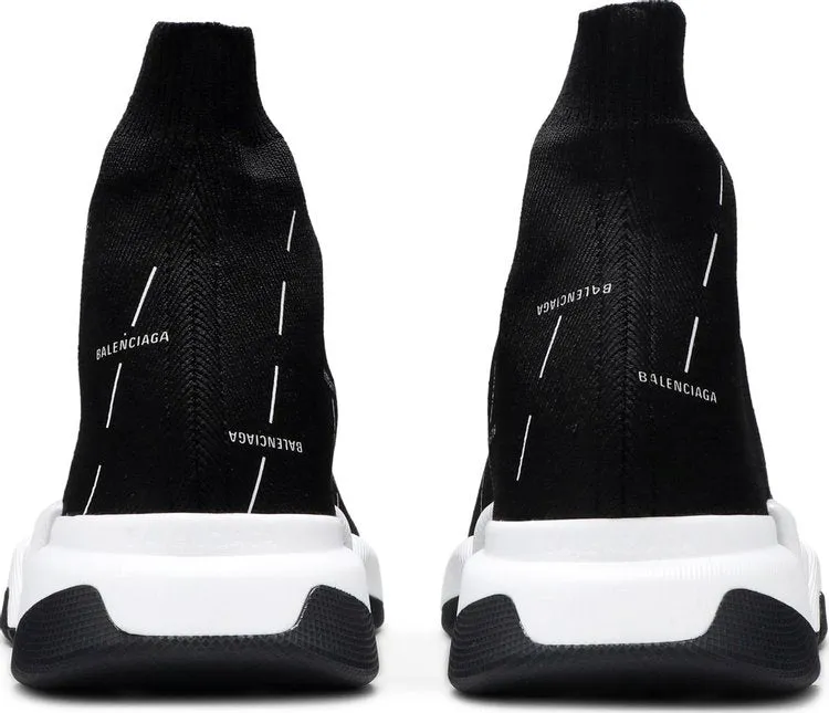 Balenciaga Speed 2.0 Sneaker Black Logo License Printed