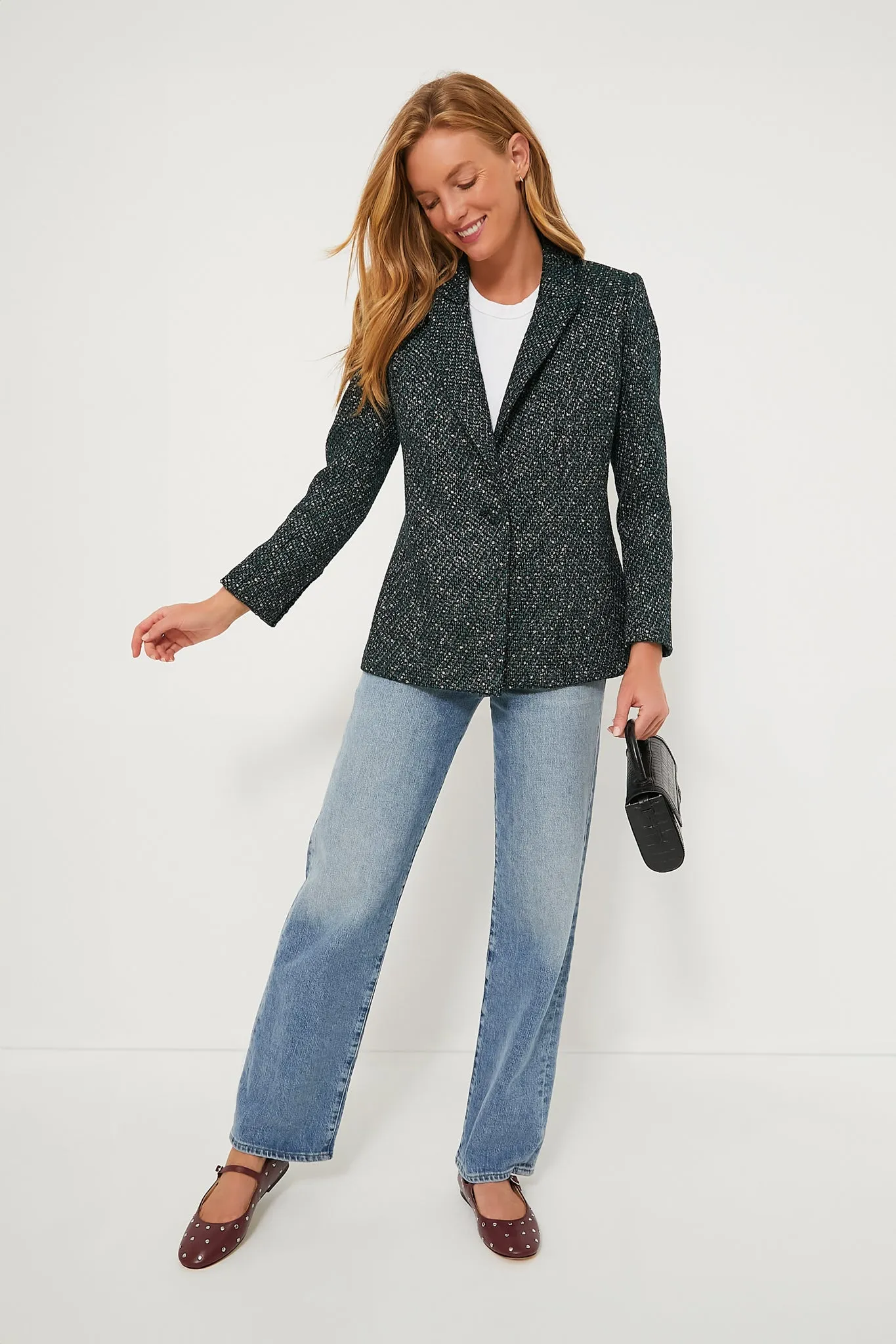 Basalt Tweed Windsor Blazer