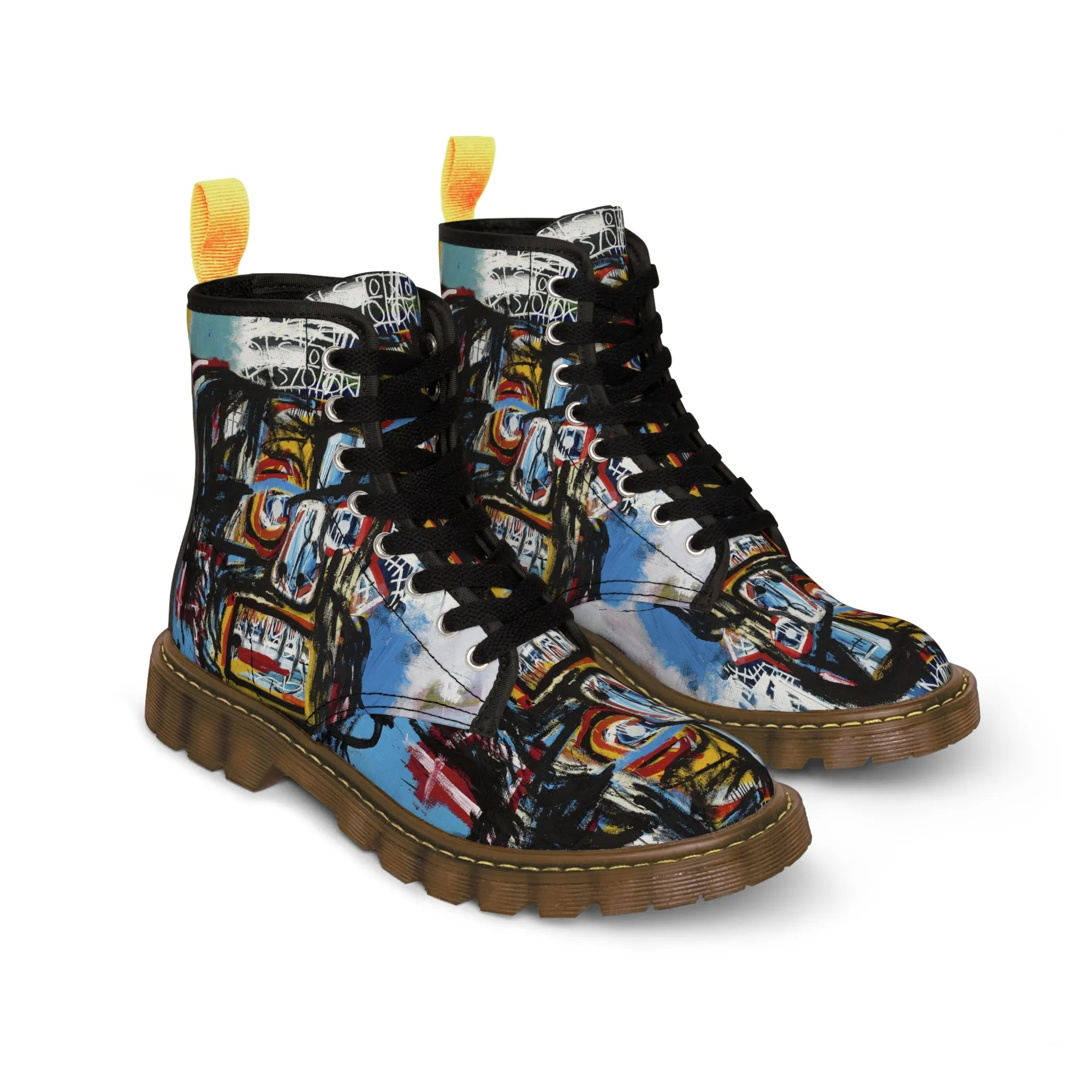 Basquiat Men's Canvas Boots