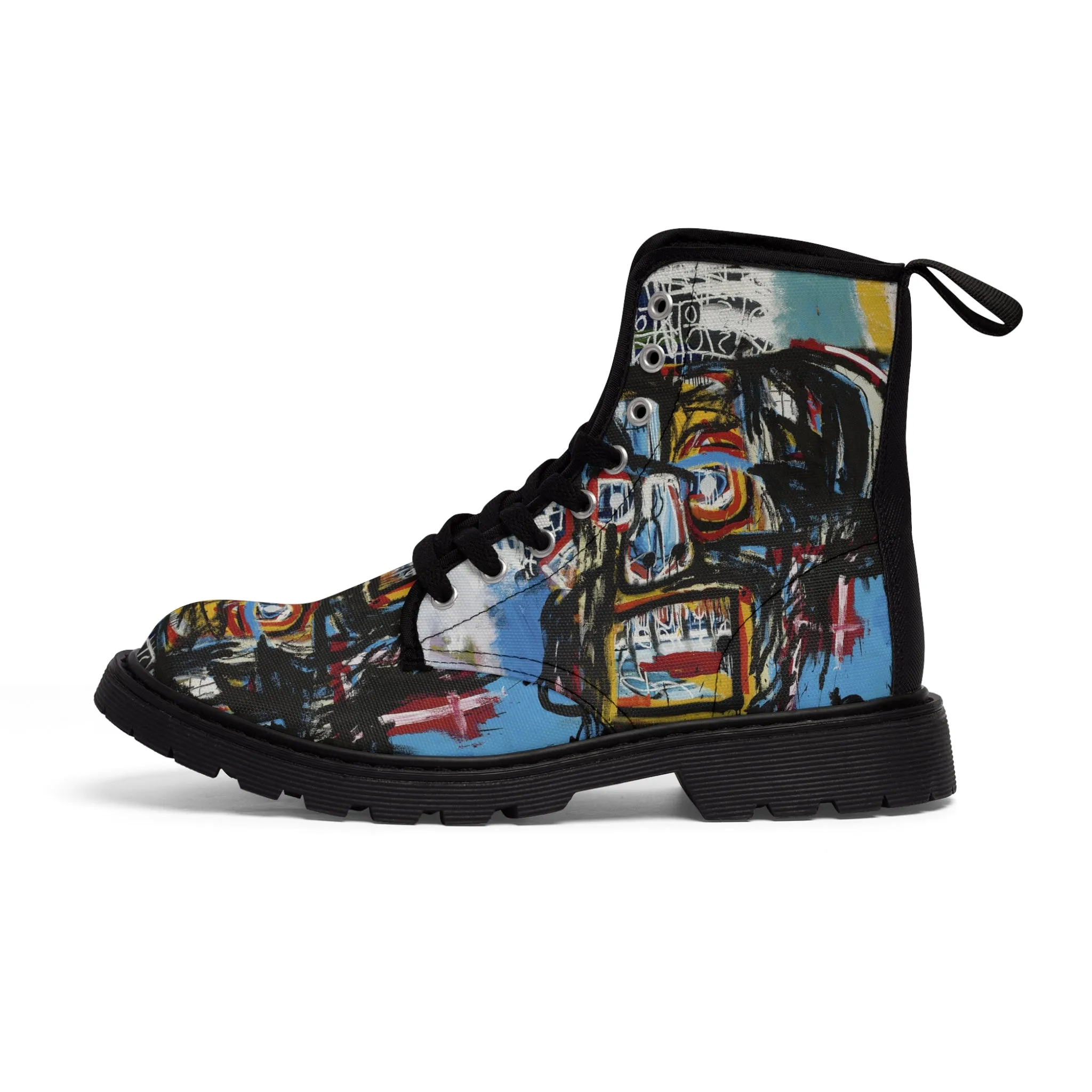 Basquiat Men's Canvas Boots