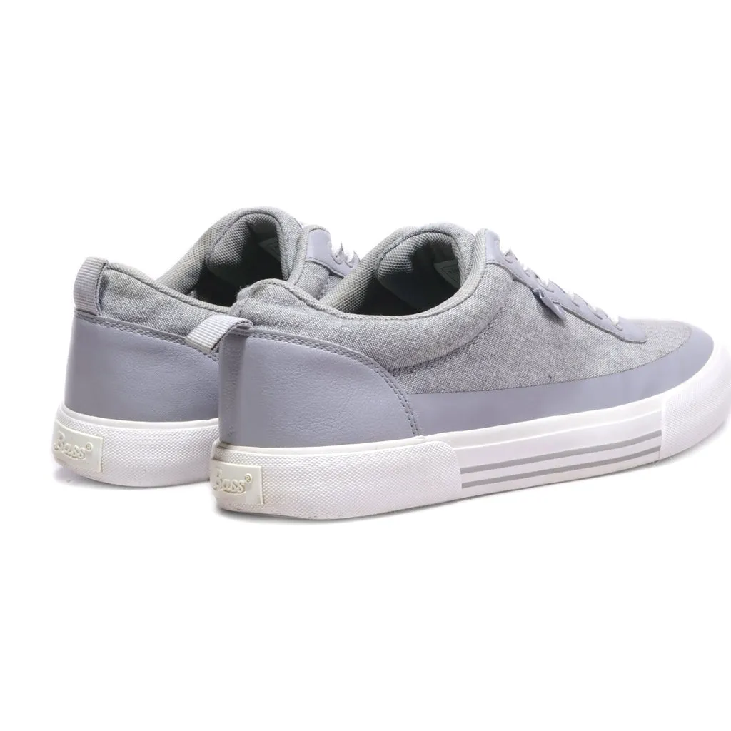 Bass Low-Top Sneakers Canvas Grey Colour For Men