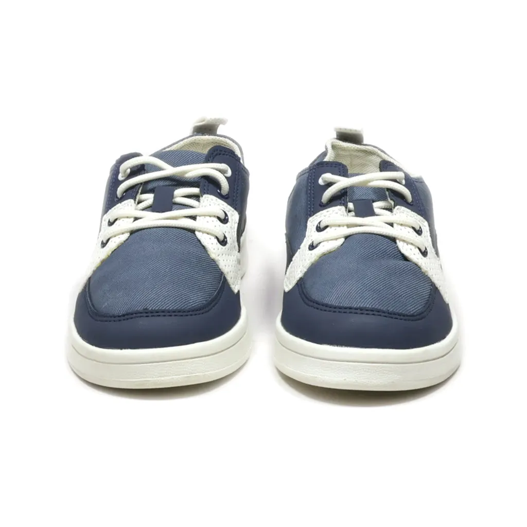 Bata Sneakers Leather Blue Colour For Kids