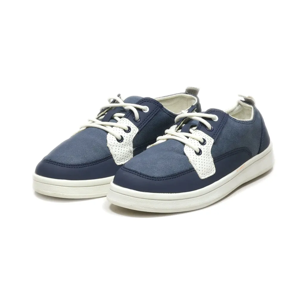 Bata Sneakers Leather Blue Colour For Kids