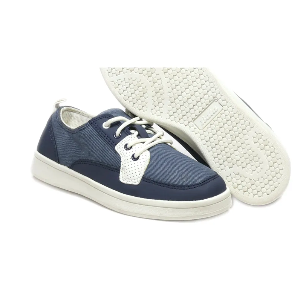 Bata Sneakers Leather Blue Colour For Kids