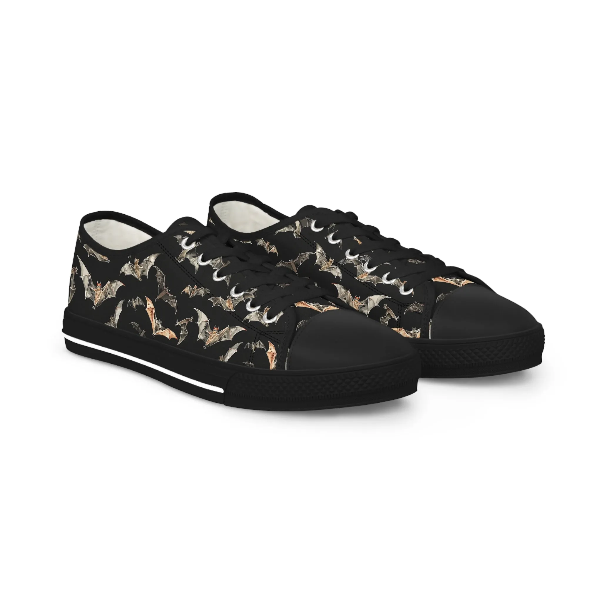 Bats Design  -  Men's Low Top Sneakers - China