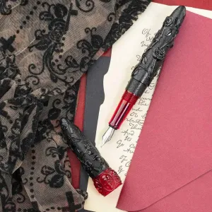 BENU Fountain Pen - Skulls & Roses - Smolder