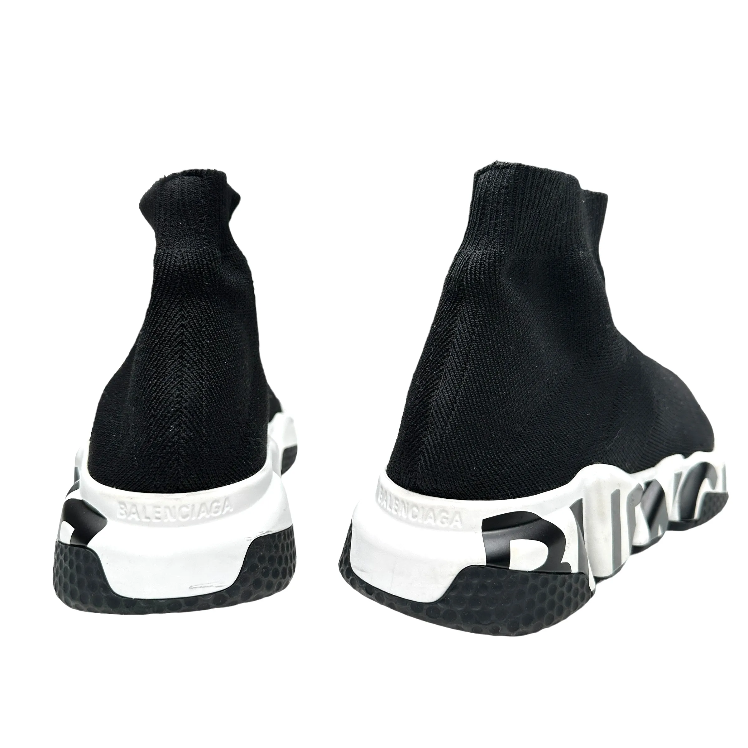 Black Logo Sneakers Socks - 8