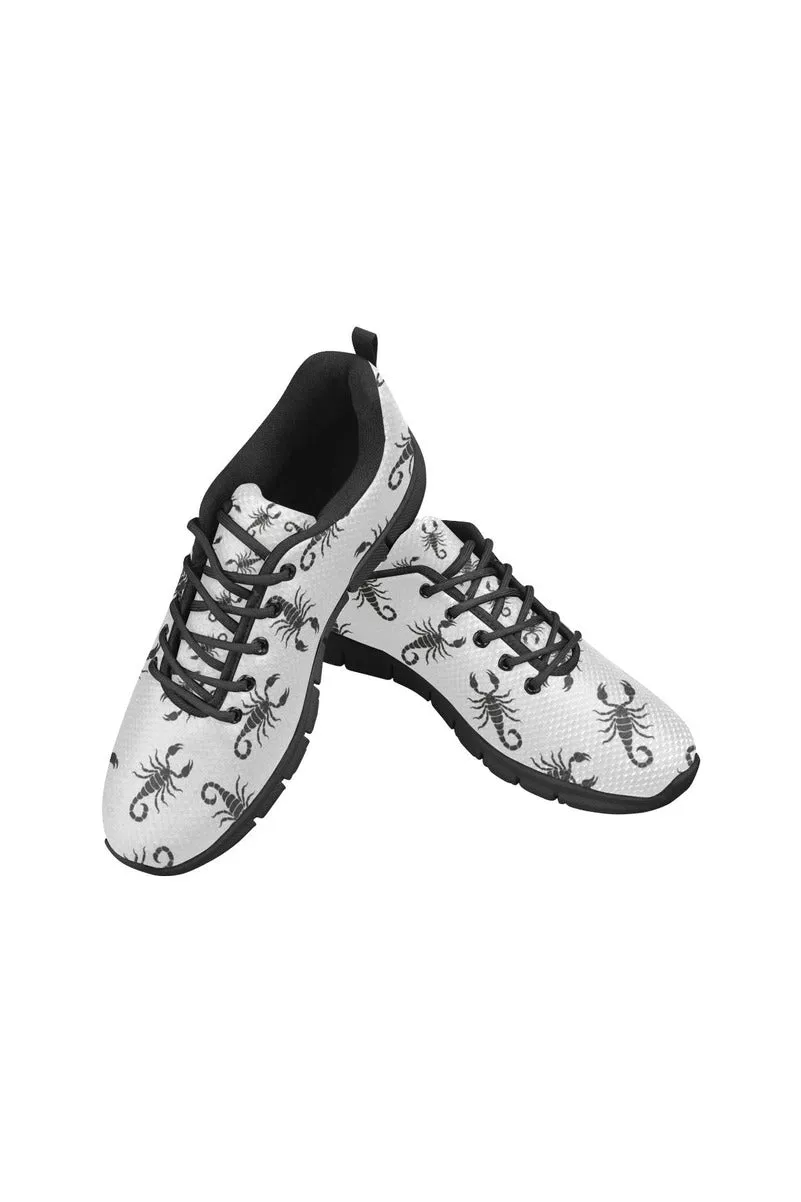 Black Scorpio Women's Breathable Running Shoes