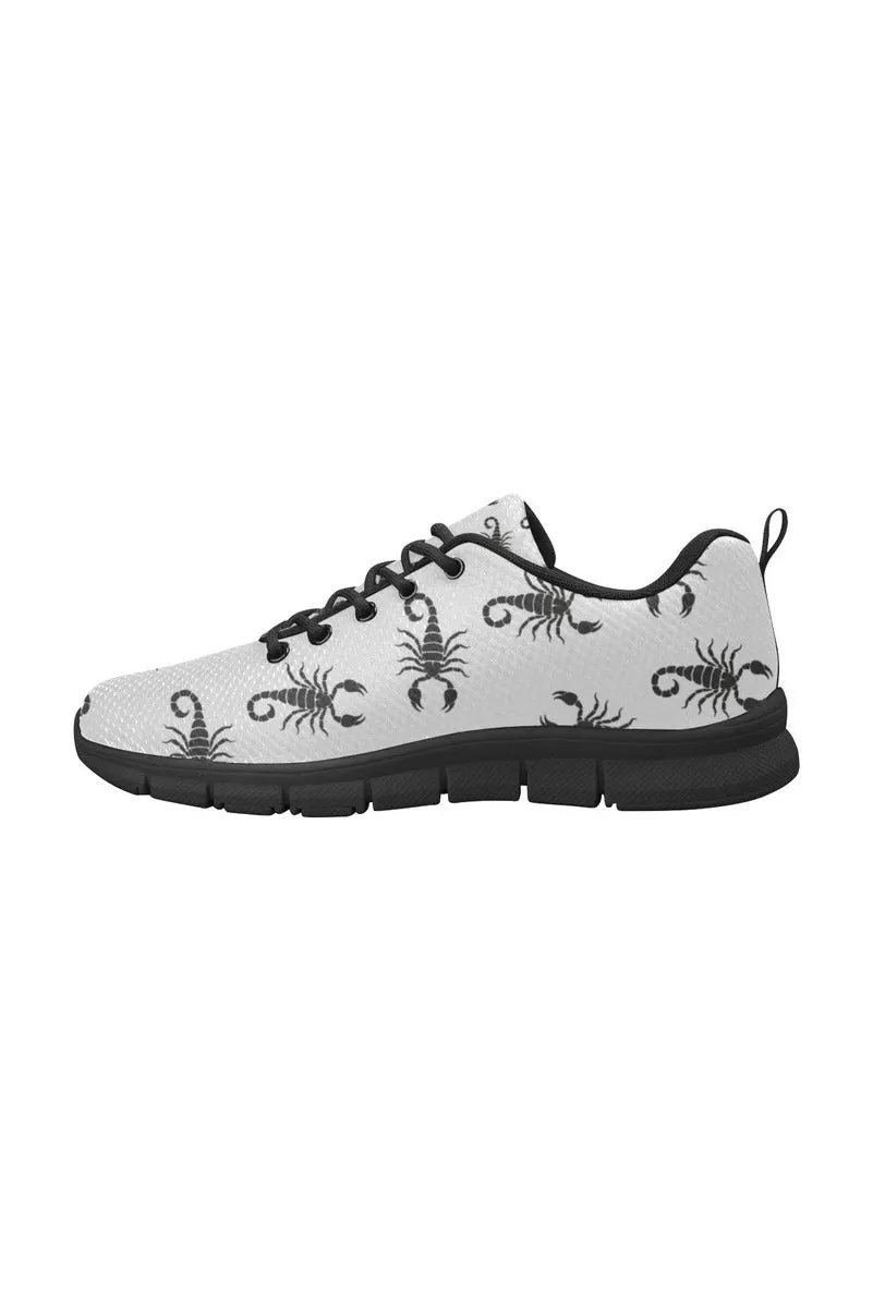 Black Scorpio Women's Breathable Running Shoes