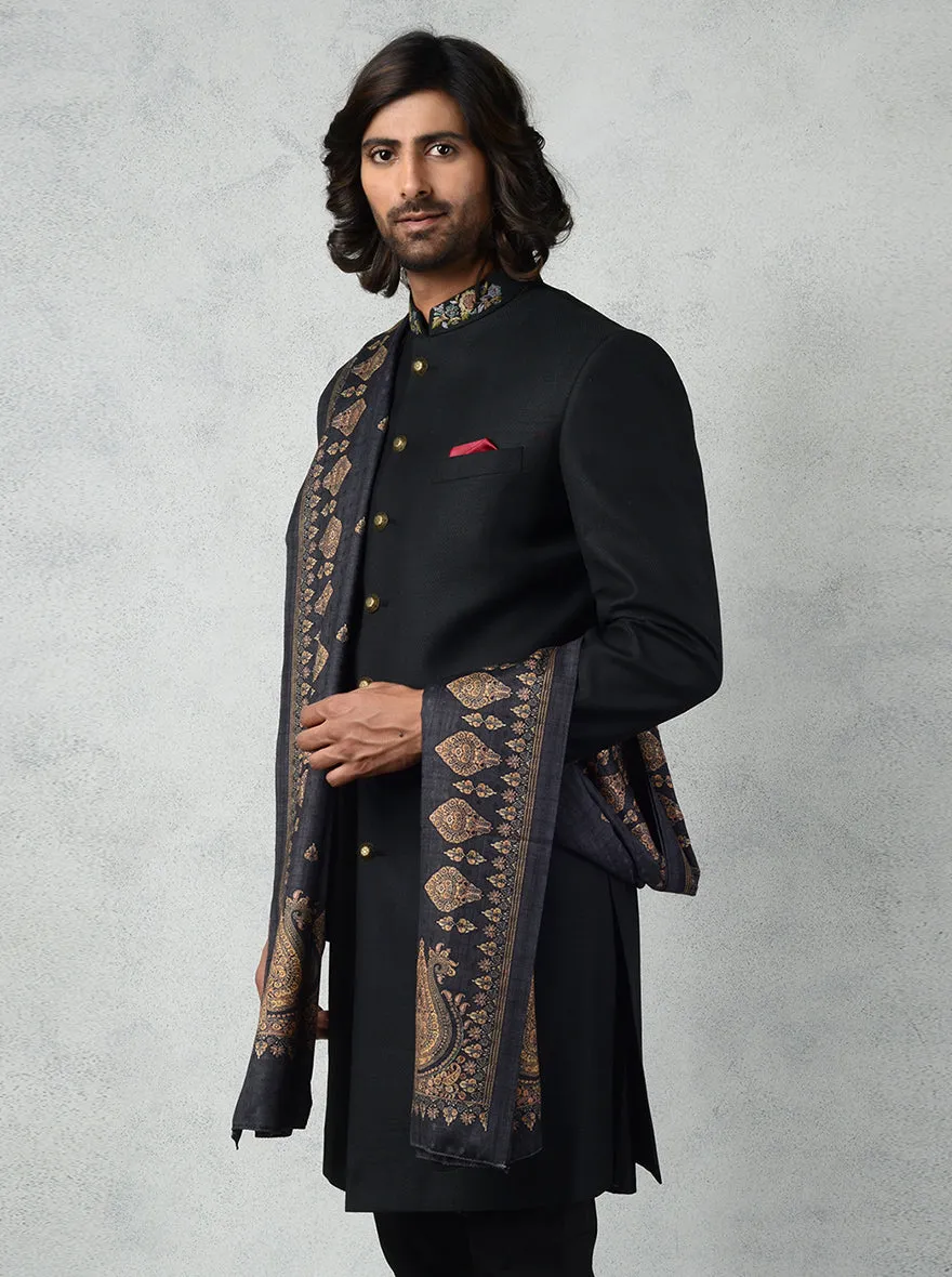 Black Sherwani | TULA