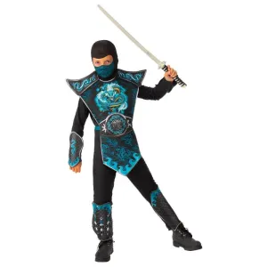 Blue Dragon Ninja Costume - Child