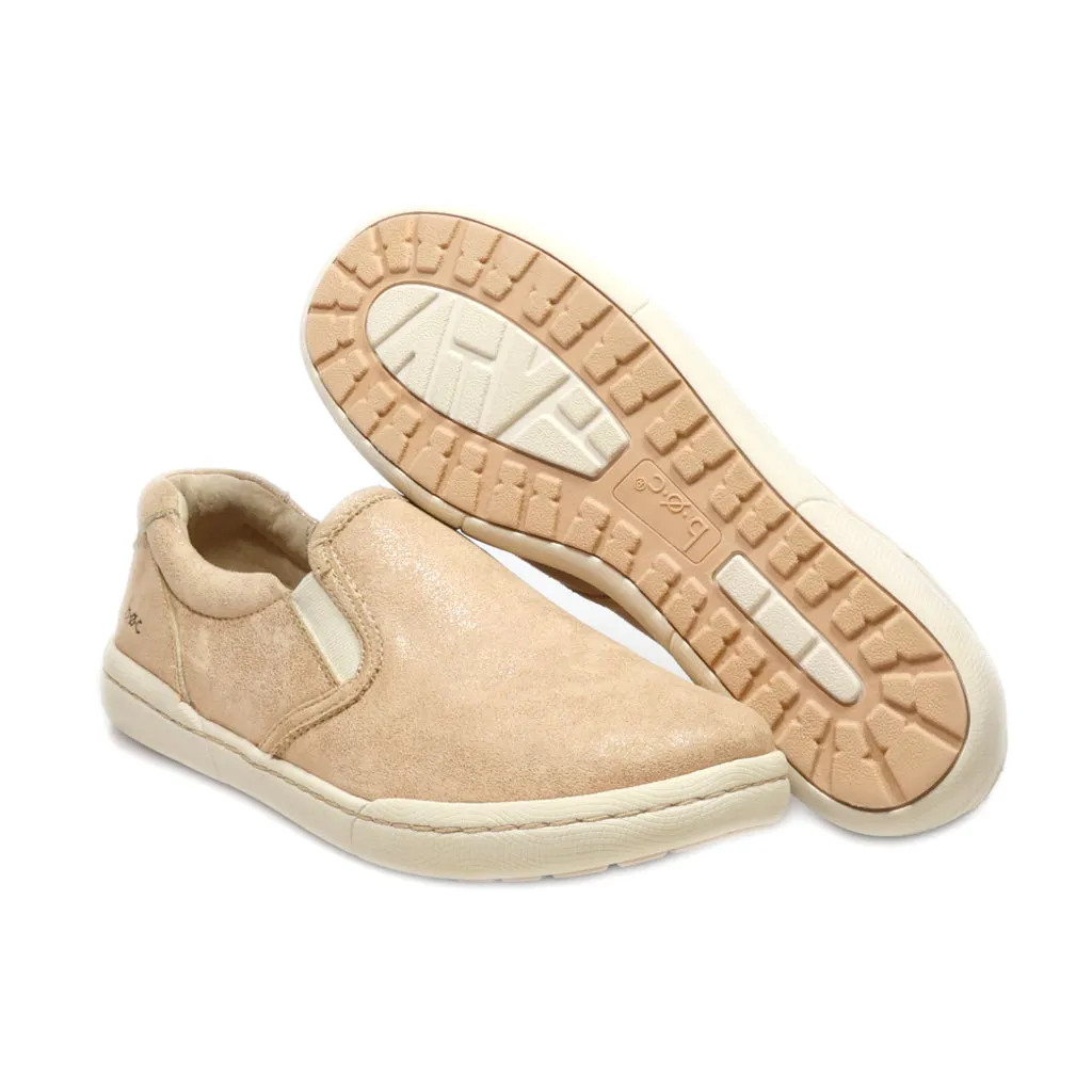 B.O.C Low-Top Sneakers Leather Beige Colour For Women