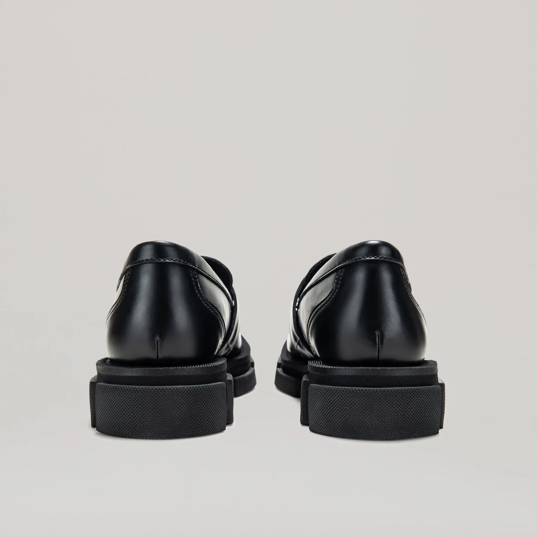 both-GAO PIERCED LOAFER-BLACK