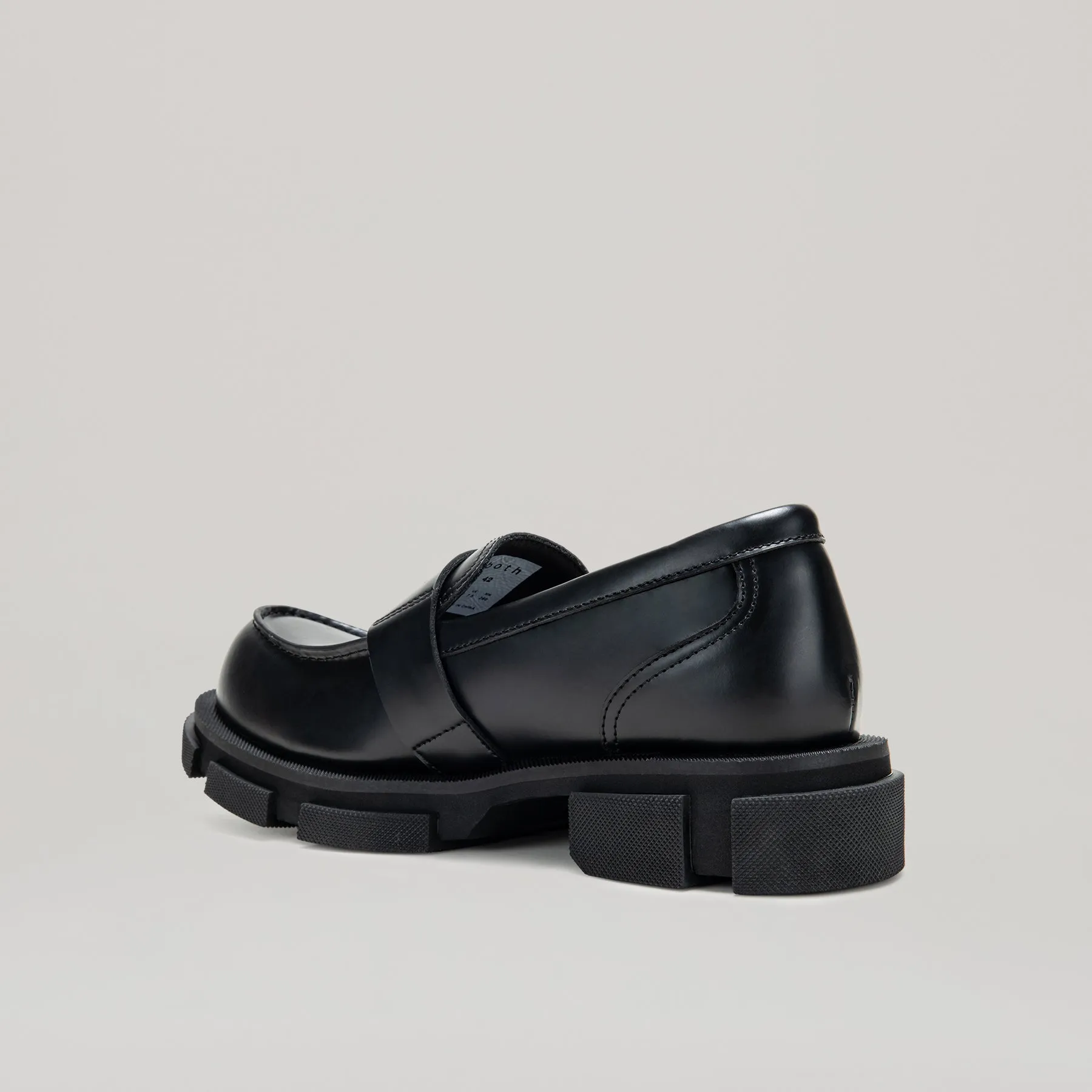 both-GAO PIERCED LOAFER-BLACK