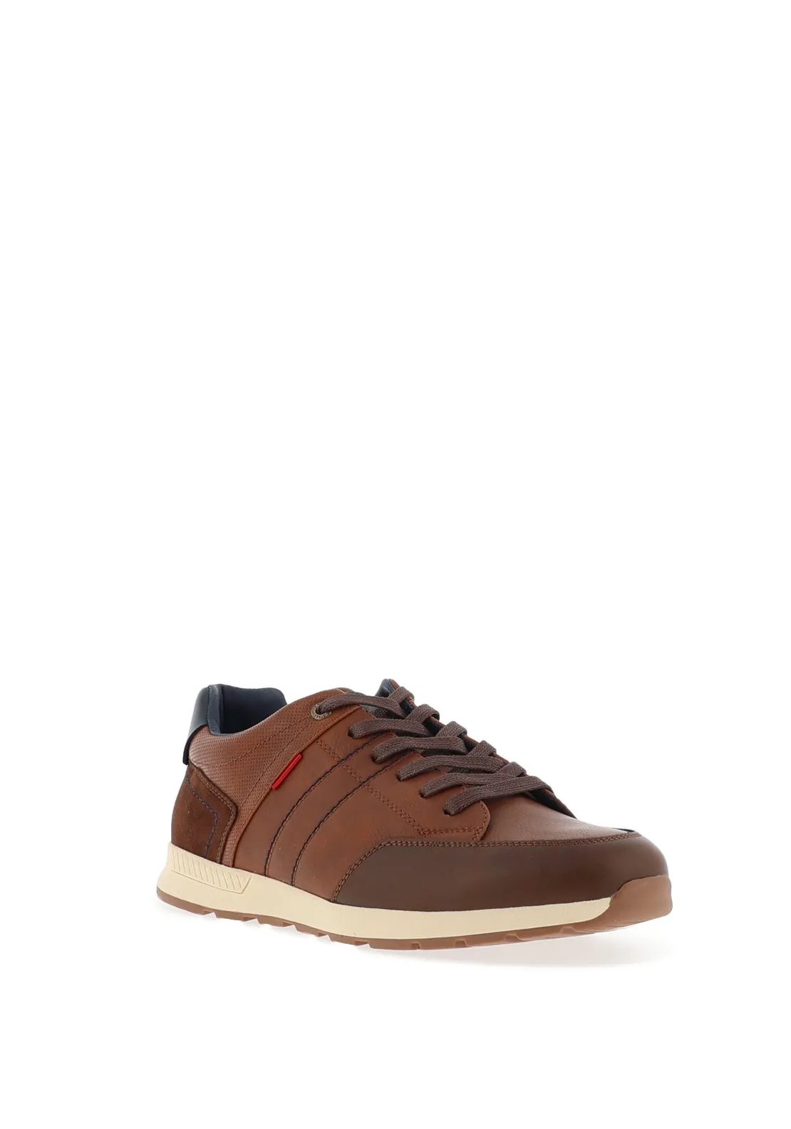 Brent Portobello Trainers, Cognac