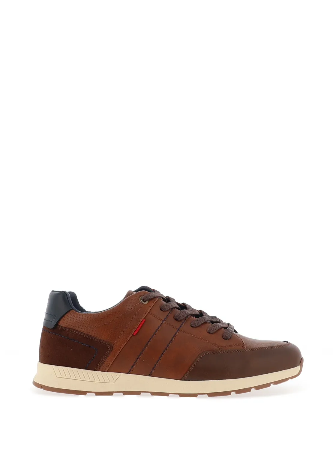 Brent Portobello Trainers, Cognac