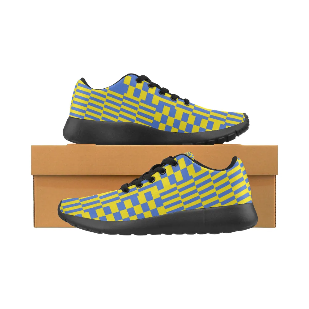 Buy Kids's Checkers Print Canvas Sneakers at TFS