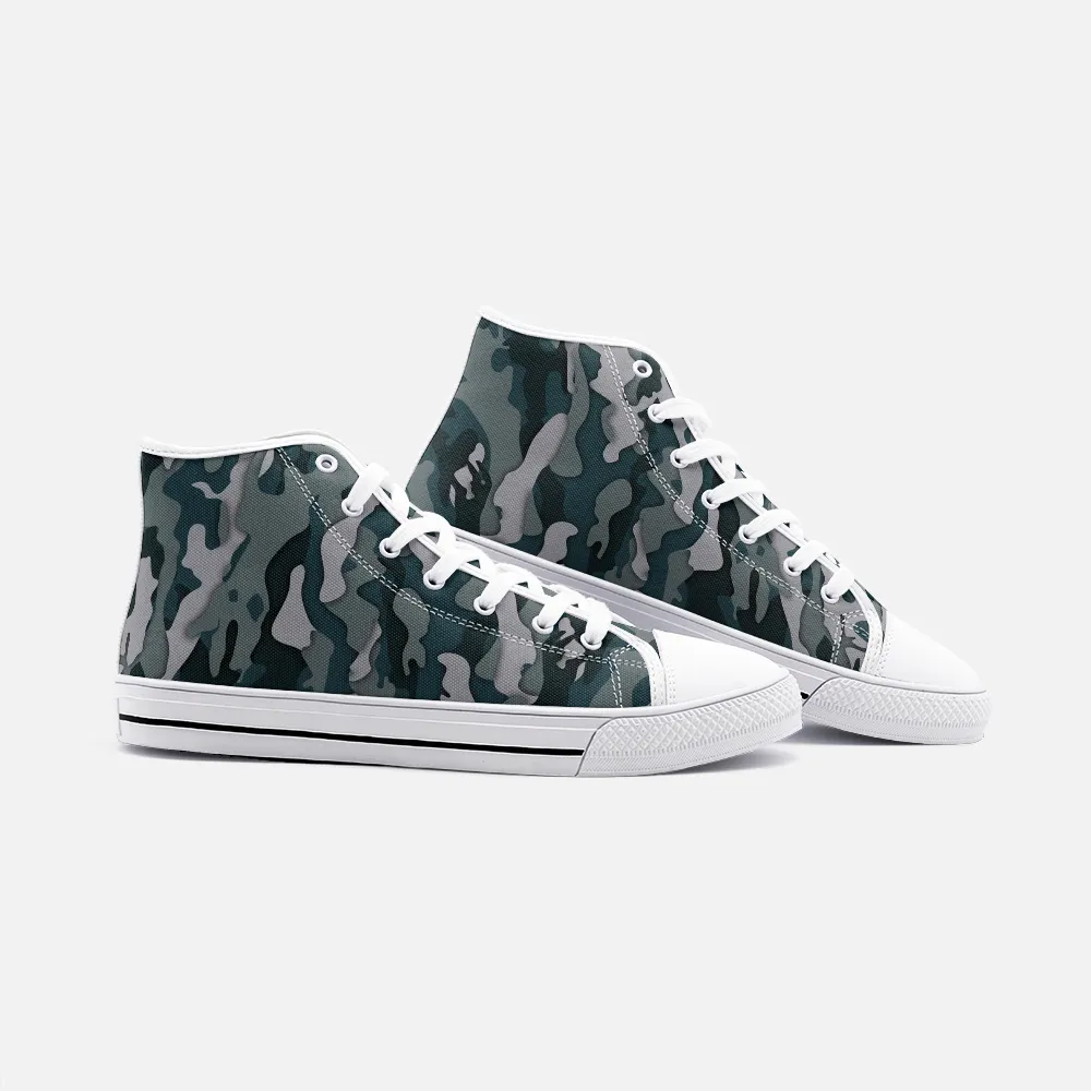 Camo High Top Canvas Shoes