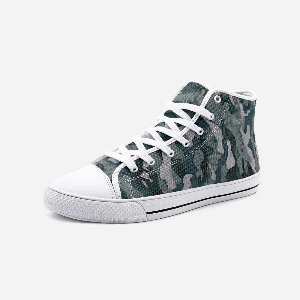 Camo High Top Canvas Shoes