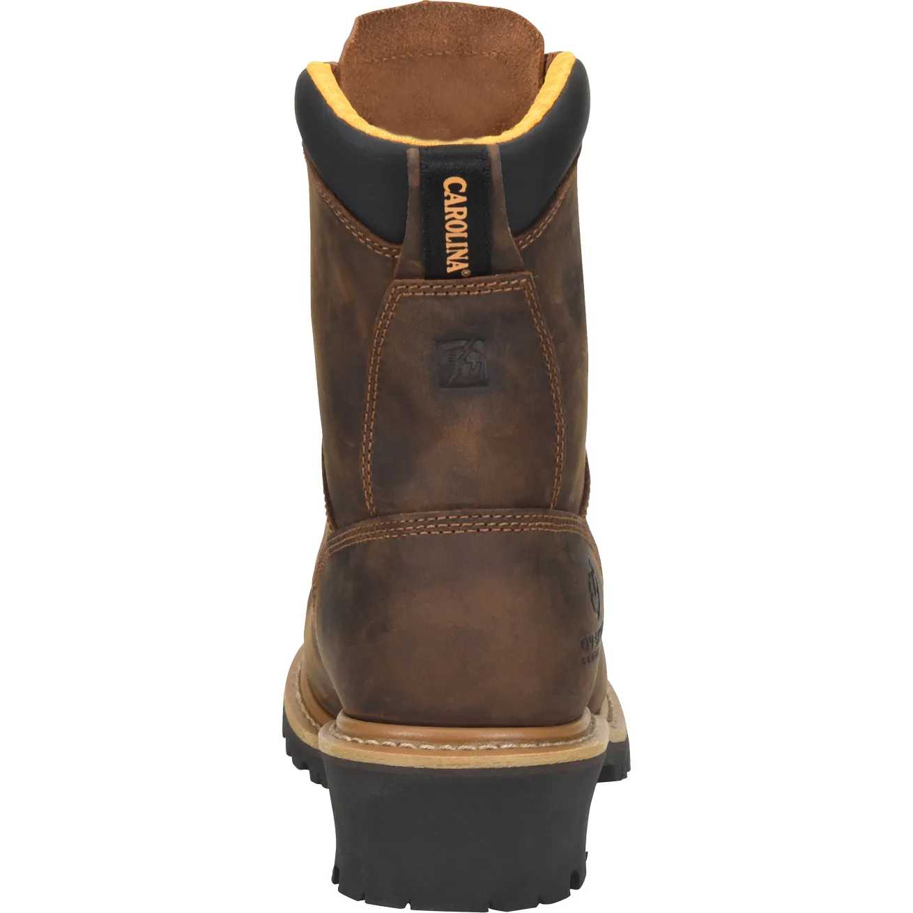 Carolina Men’s Poplar 8” Logger Comp Toe Work Boot - Brown - CA9853