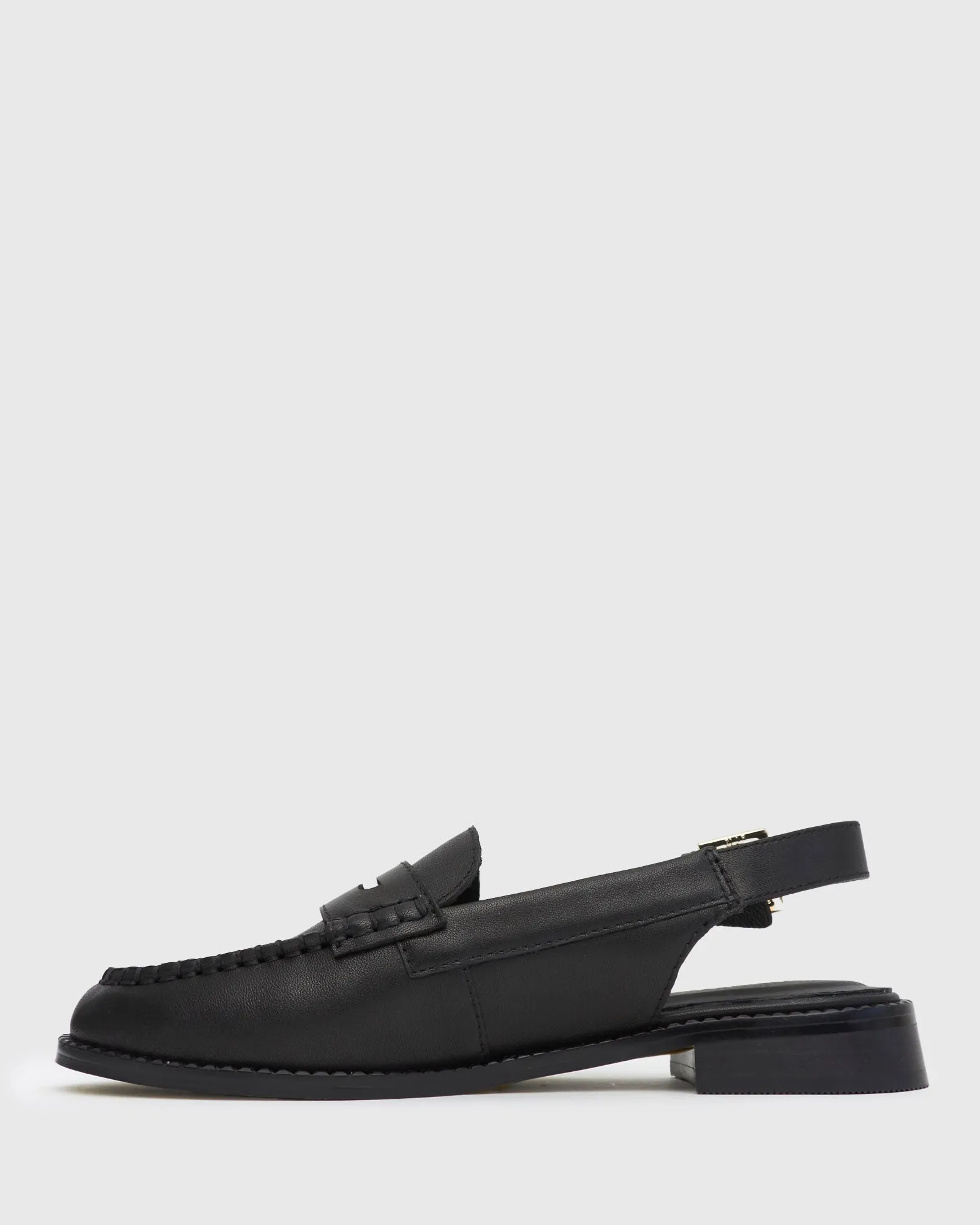 CASABLANCA Leather Slingback Loafers