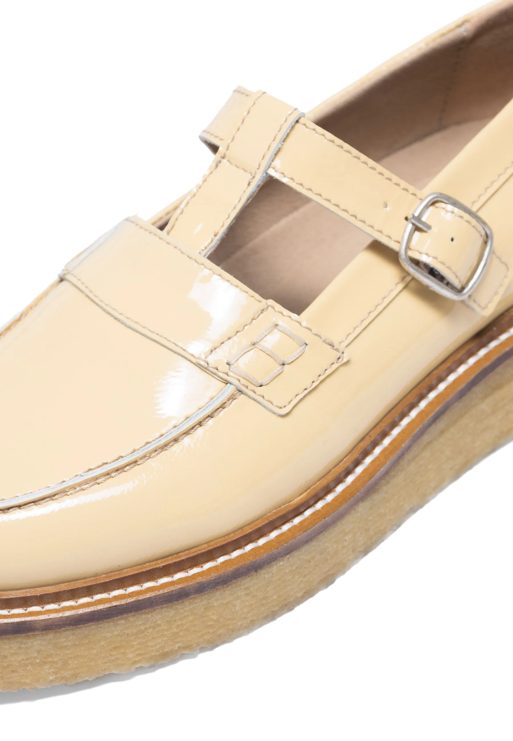 Casdea Yellow Patent Loafers