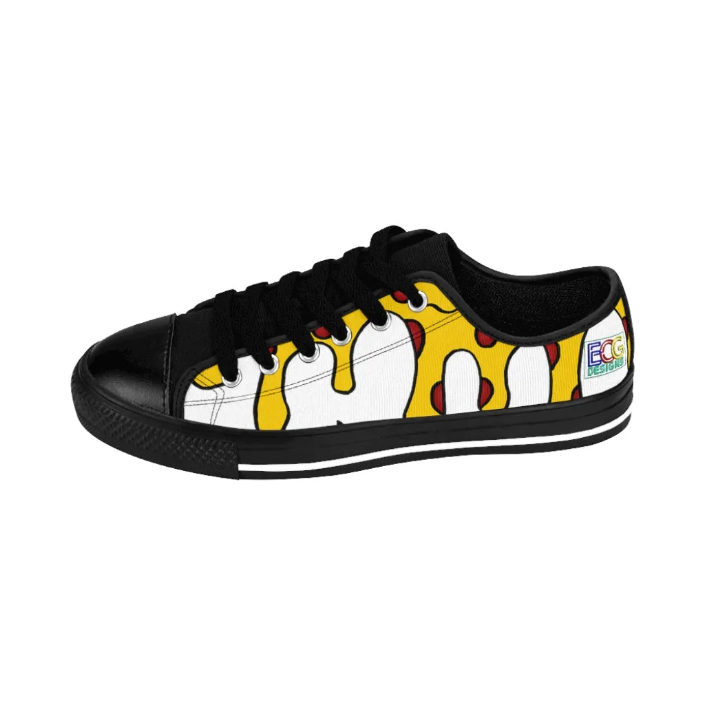 Cheesy Pizza Men's Sneakers