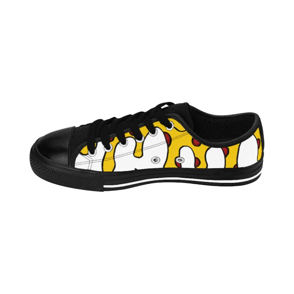 Cheesy Pizza Men's Sneakers