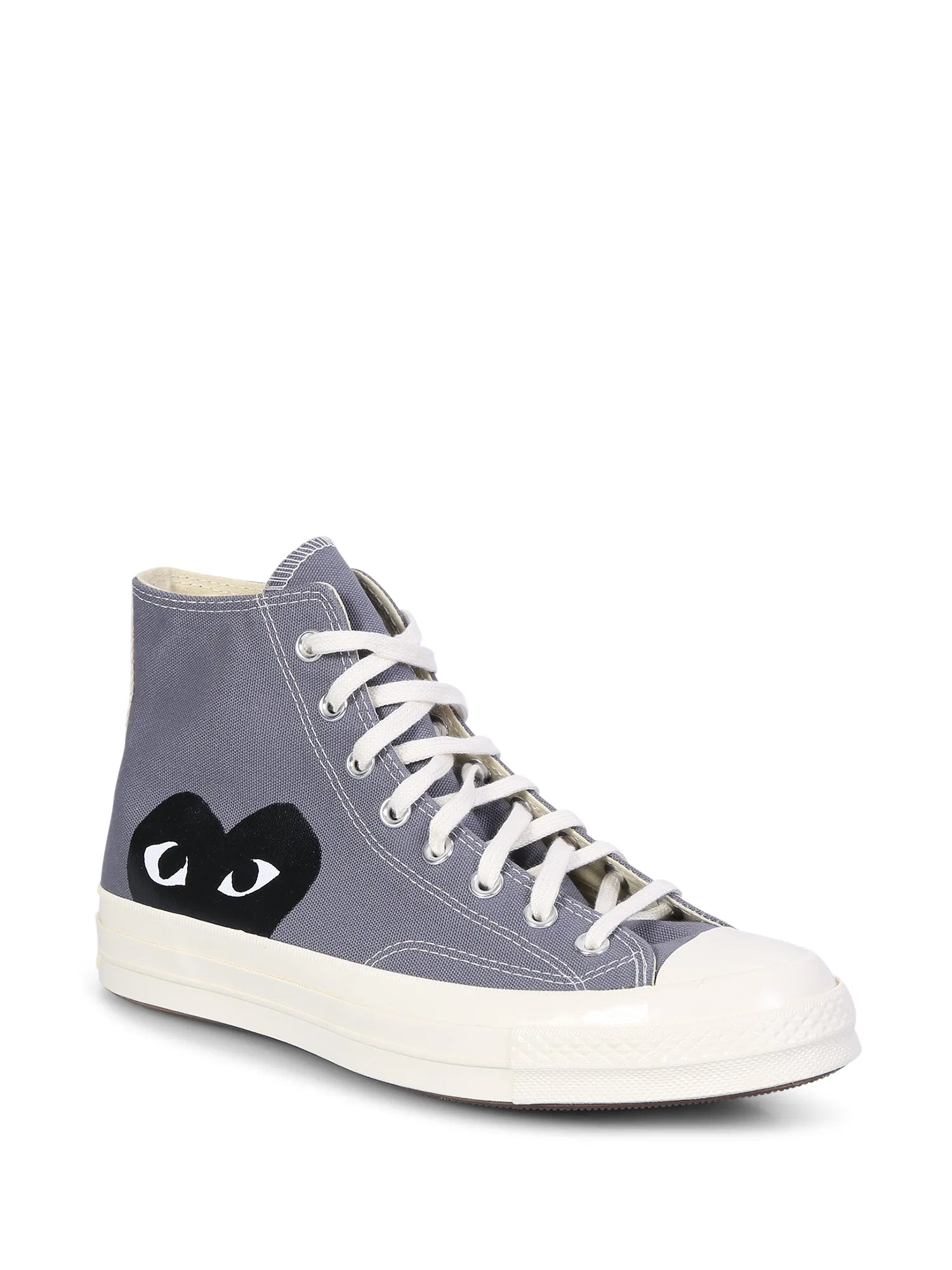 Chuck Taylor grey high top sneakers