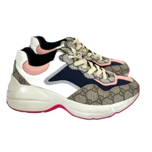 Chunky Monogram Sneakers - 7.5