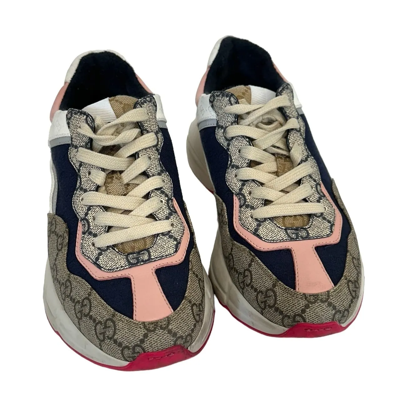 Chunky Monogram Sneakers - 7.5