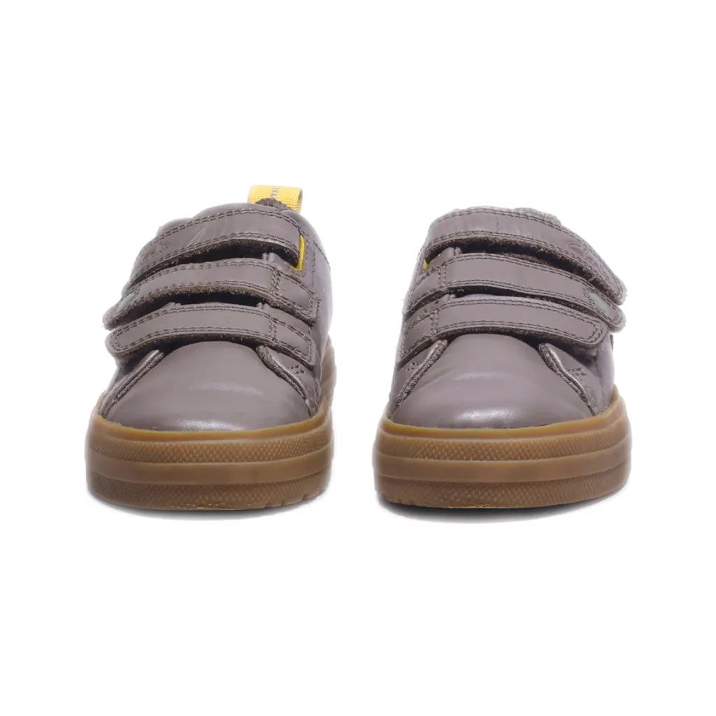 Clarks Sneakers Leather Brown Colour For Kids