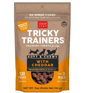 Cloud Star Tricky Trainers Soft & Chewy Cheddar Dog Treats