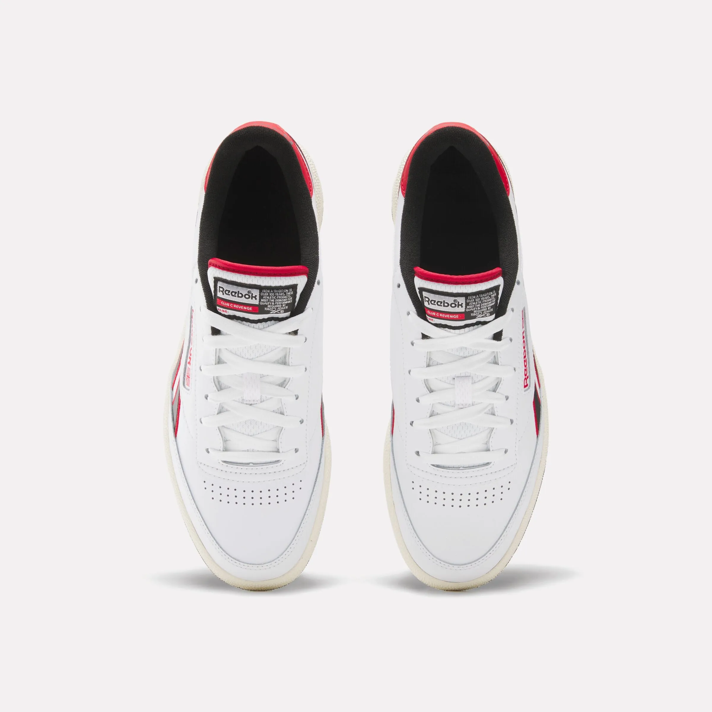 Club C Revenge Shoes White/Vector Red/Black