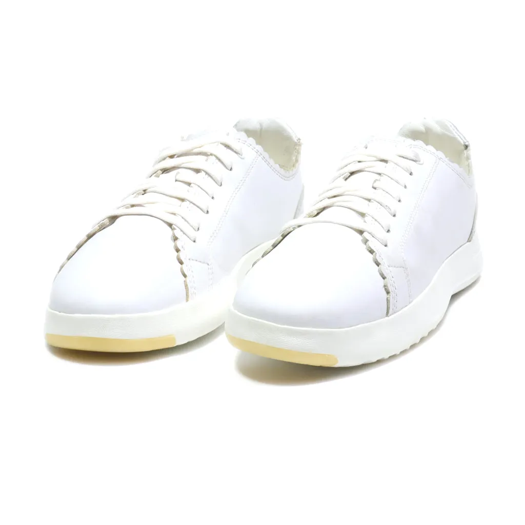 Cole Haan Low-Top Sneakers Leather White Colour For Women