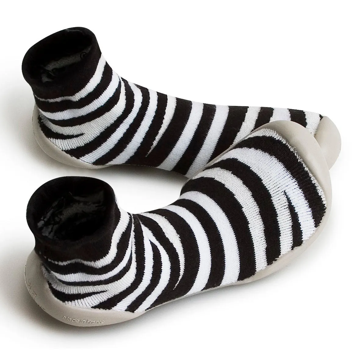 collégien Light Zebra Slippers