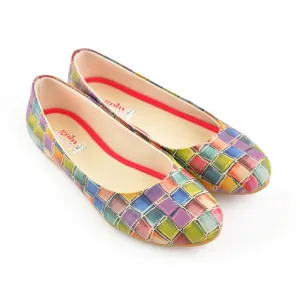 Colored Stones Ballerinas Shoes 1071