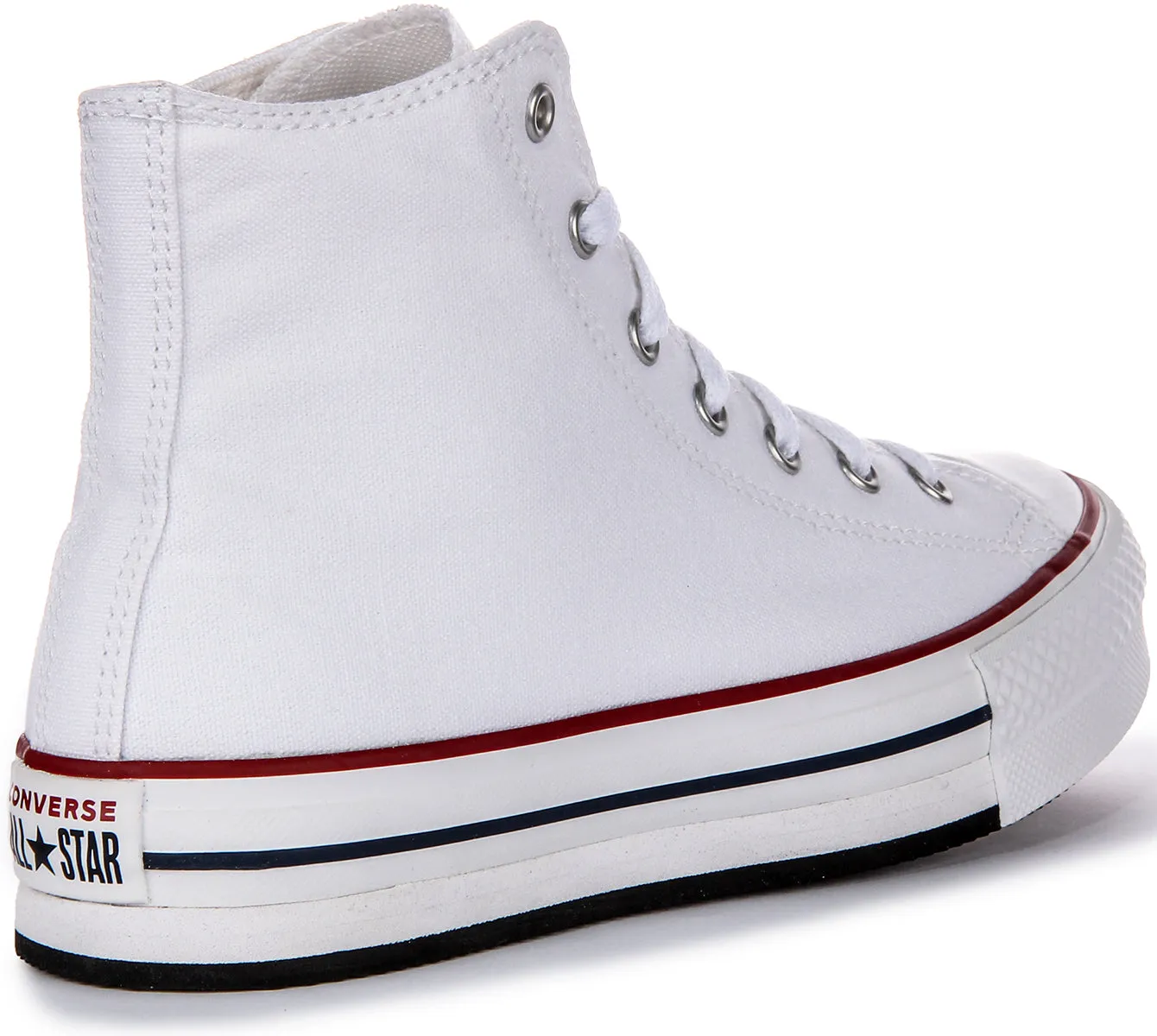 Converse All Star High Lift 272856C In White For Junior