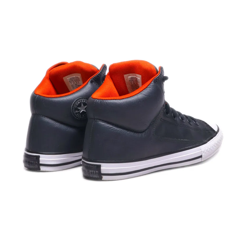 Converse All Star Sneakers Leather Blue Colour For Kids