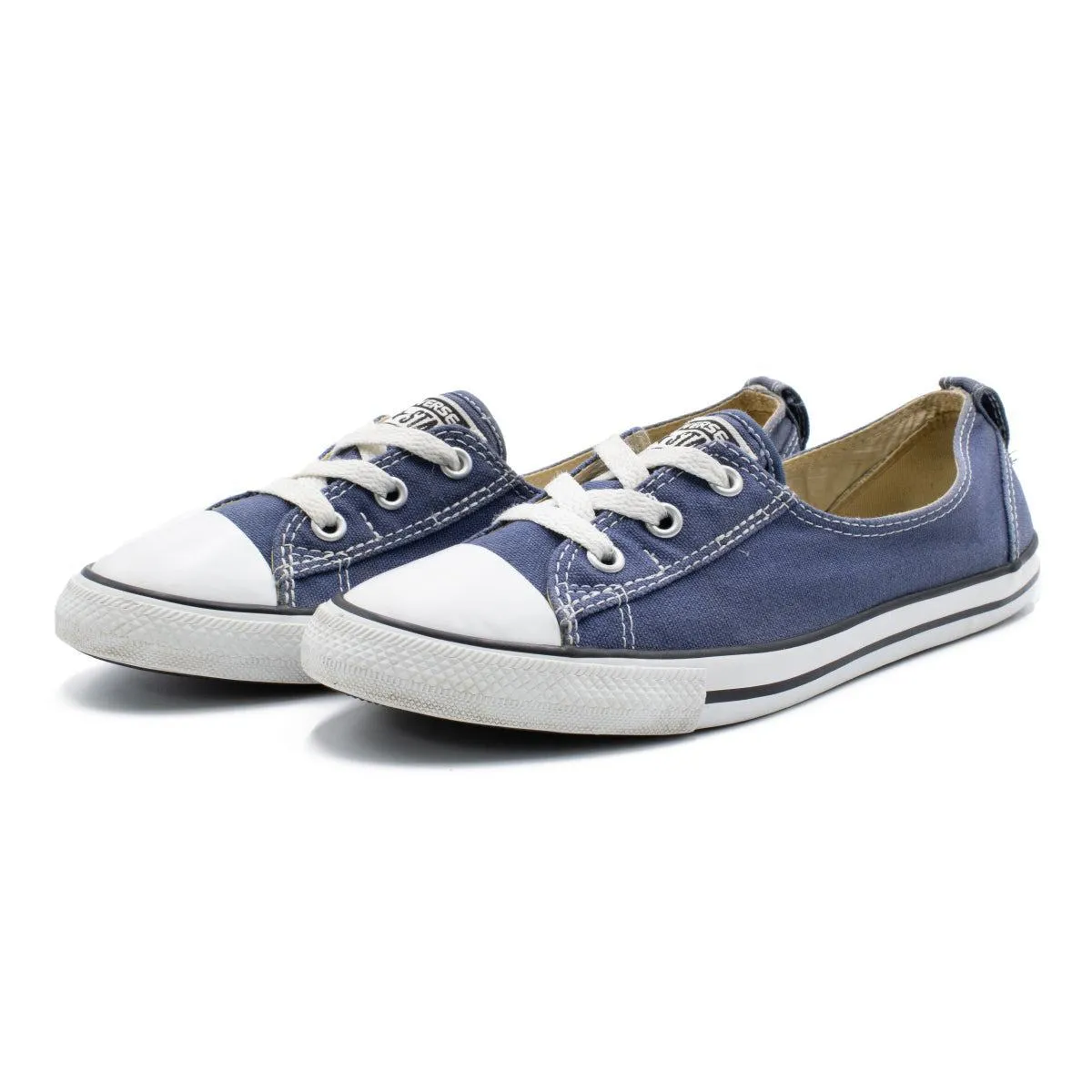 Converse Chuck Taylor All Star Ballerinas Canvas Blue Colour For Women