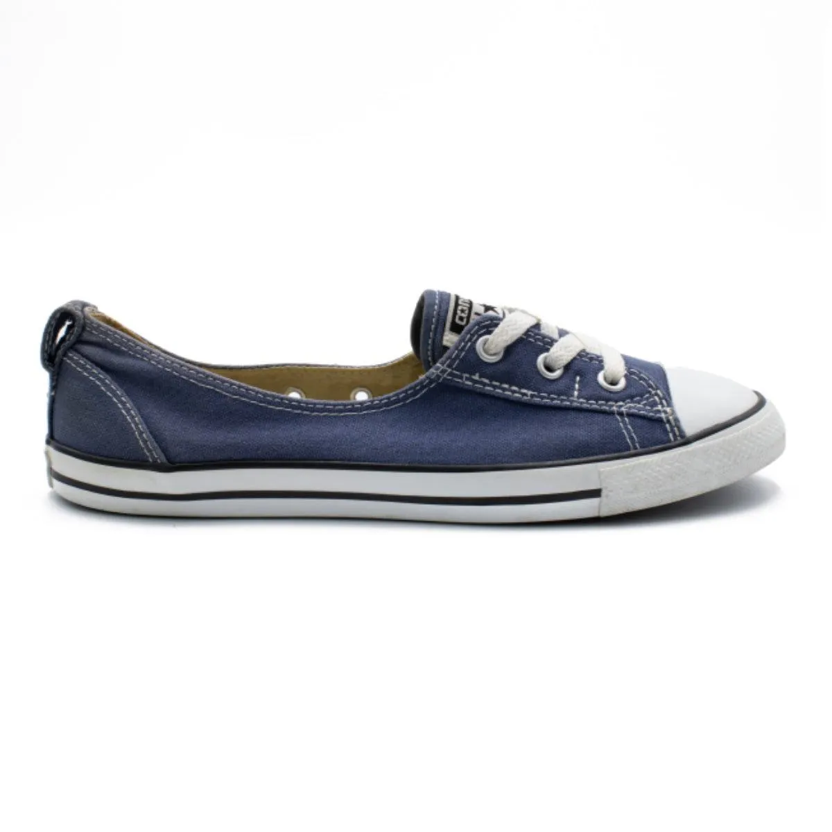 Converse Chuck Taylor All Star Ballerinas Canvas Blue Colour For Women