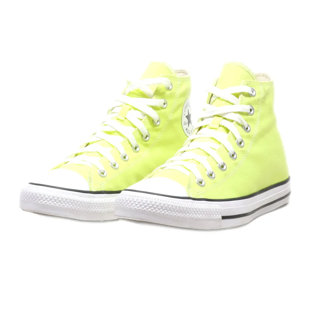 Converse High-Top Sneakers Canvas Green Colour For Men