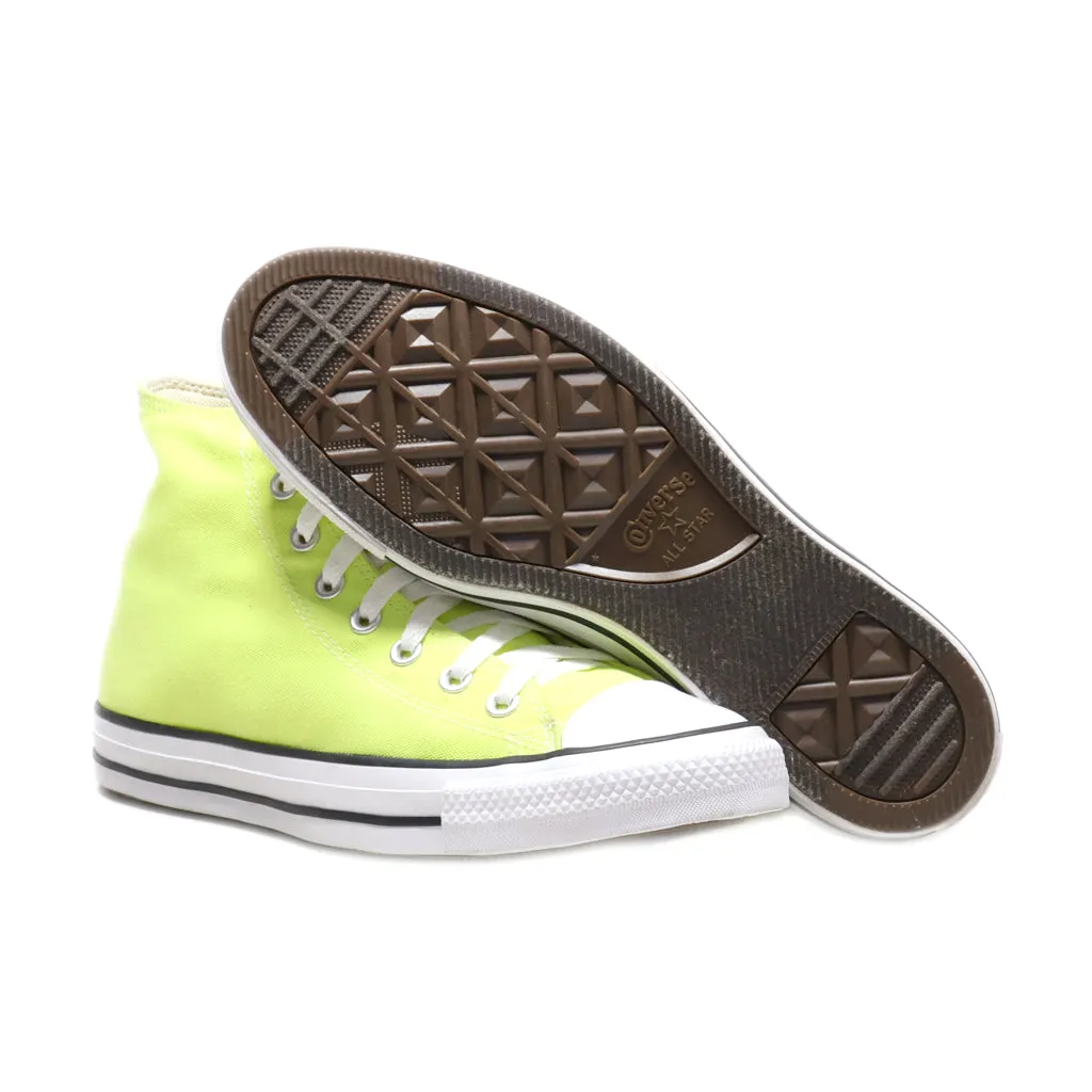 Converse High-Top Sneakers Canvas Green Colour For Men