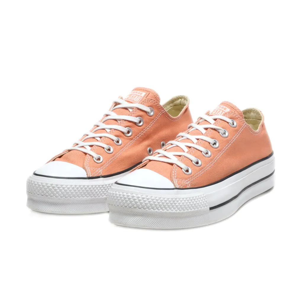 Converse Low-Top Sneakers Canvas Orange Colour For Women