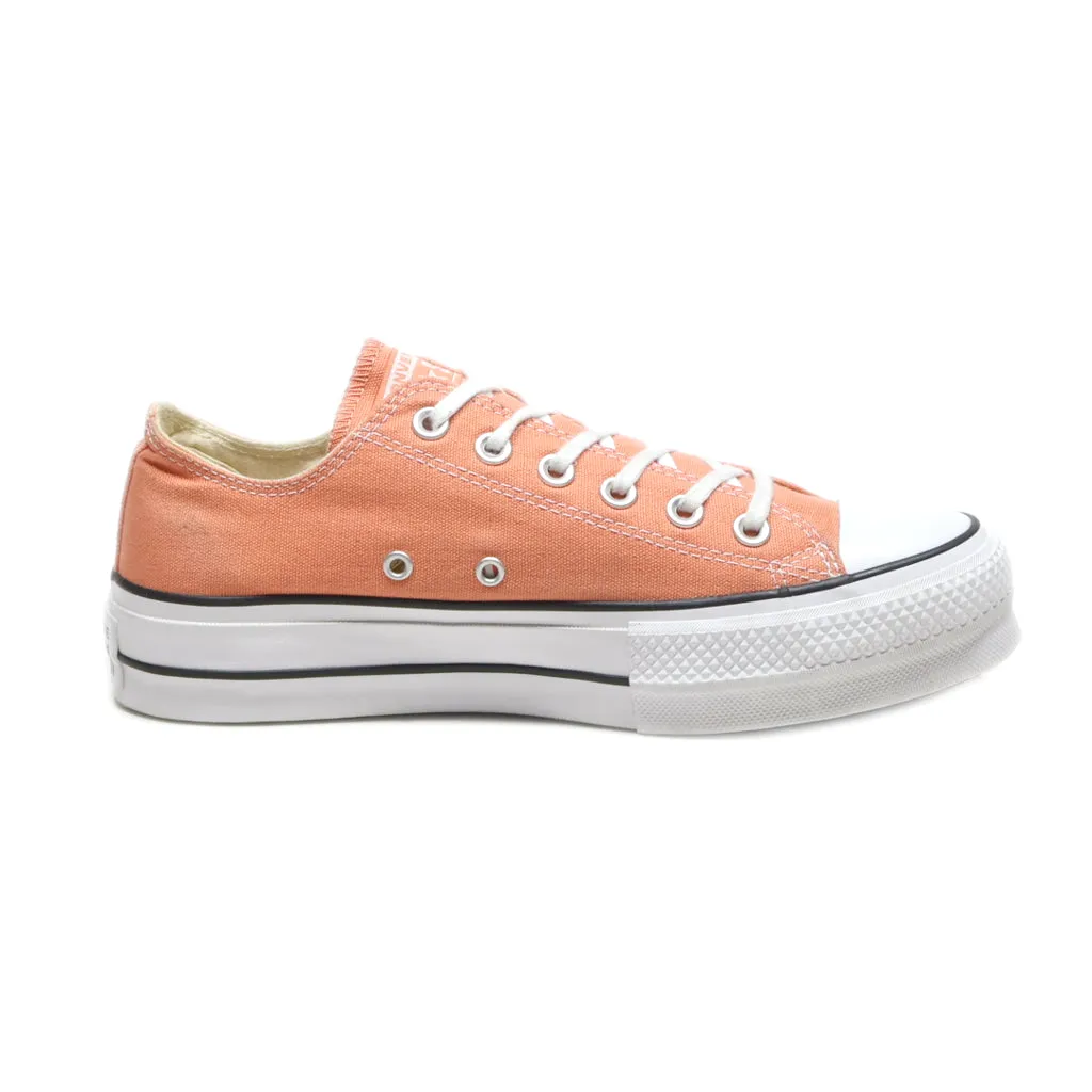 Converse Low-Top Sneakers Canvas Orange Colour For Women