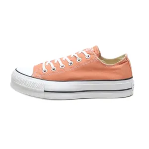 Converse Low-Top Sneakers Canvas Orange Colour For Women