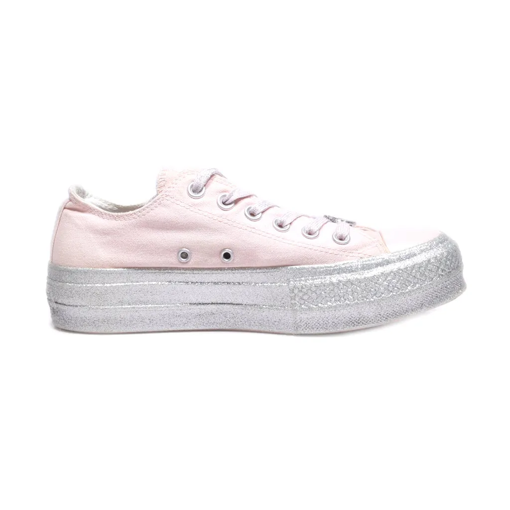 Converse Low-Top Sneakers Canvas Pink Colour For Women